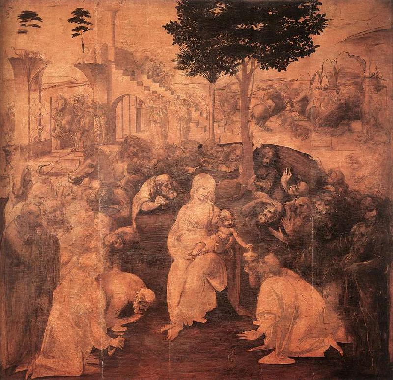LEONARDO da Vinci St Jerome sgyu oil painting picture